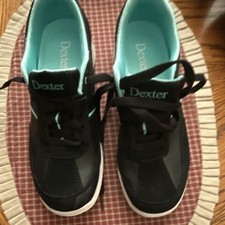 Dexter Men's Black Lace-Up Bowling Shoes US 8 Medium D, M Sport Shoes