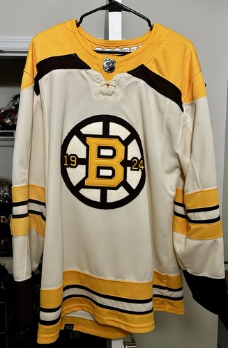 adidas Boston Bruins Taylor Hall NHL 100th Anniversary Jersey Size 50