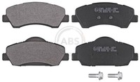 A.B.S. Bremsbelagsatz Scheibenbremse 37990 FüR 308 301 Elysee CitroËN Cactus C4
