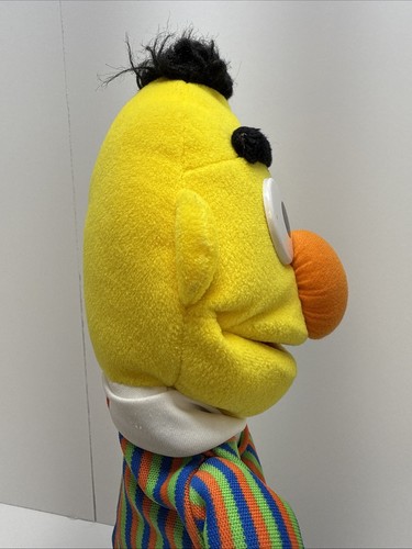 "Títere de mano de colección Gund Sesame Street Bert 2003, Jim Henson #075857 12"" peluche" - Imagen 6 de 12