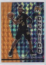 2022 Panini Mosaic Give and Go Fluorescent Orange Prizm 16/25 Darius Garland 9o3