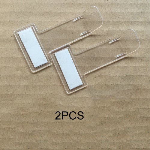 2× Car Parking Ticket Permit Card Holder Clip Stickers Fastener Car Accessories - Picture 9 of 9