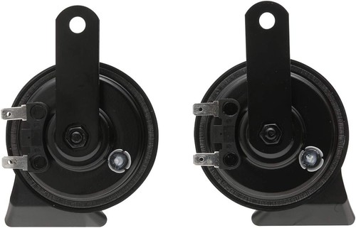PIAA Horn 400Hz+500Hz Heavy Bass Horn Luxury Sedan Sound 112dB 2 Pieces Spi - Picture 4 of 5