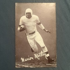 1948,  Football , MARION MOTLEY Cleveland Browns , W468  Exhibits ! HOFmer !