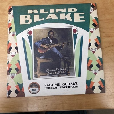 Blind Blake Ragtime Guitar's Foremost Fingerpicker vinyl 2 LP, Yazoo 1068, 1989