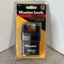 1- MASTER LOCK padlock Pro Series 6321D  NEW IN BOX Shrouded free shipping