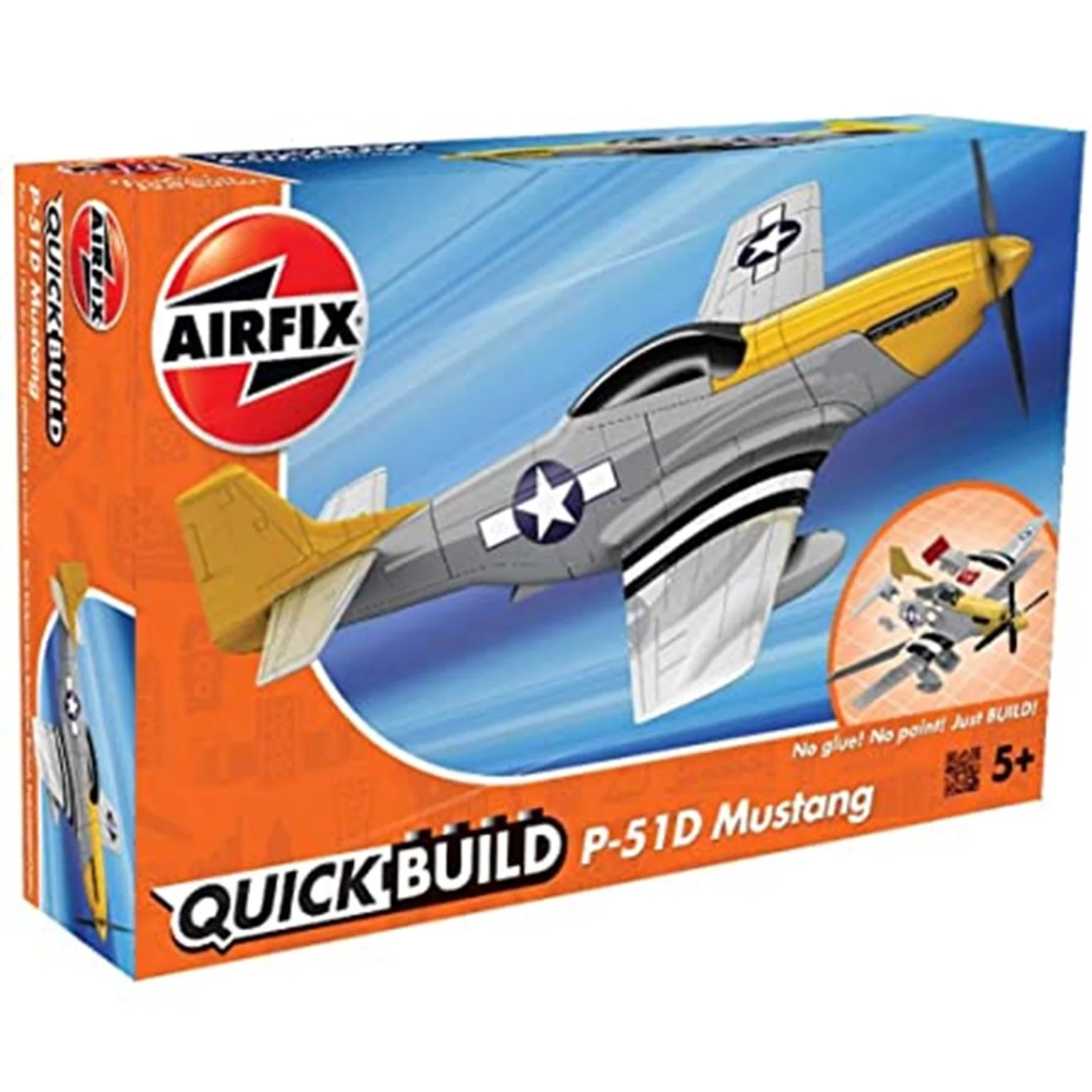 Airfix J6016 Airfix Quickbuild Model Kit - P-51D Mustang