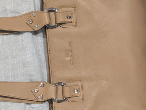 BALENCIAGA Miami Leather Tote Shoulder Bag Camel Authenticated - Picture 2 of 9