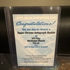 2025-26 Topps Chrome - Rookie Autographs Will Riley #TCAR-WR (AU, RC) REDEMPTION