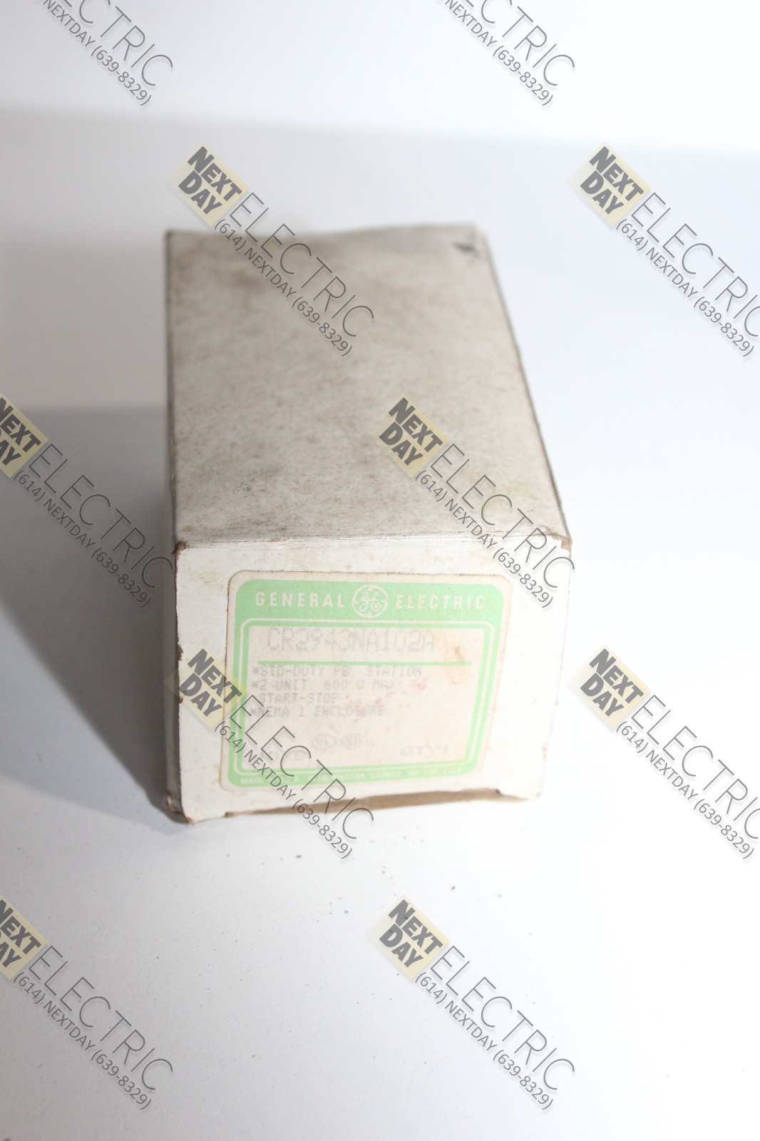 General Electric, CR2943NA102A, Standard Duty Stop Start Station  Push Button PB