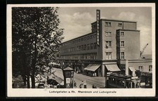 Ansichtskarte Ludwigshafen a. Rh., Rheinblock...