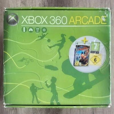 XBOX 360 - Microsoft   Arcade 256MB Weiß Spielekonsole (PAL)   CIB | OVP