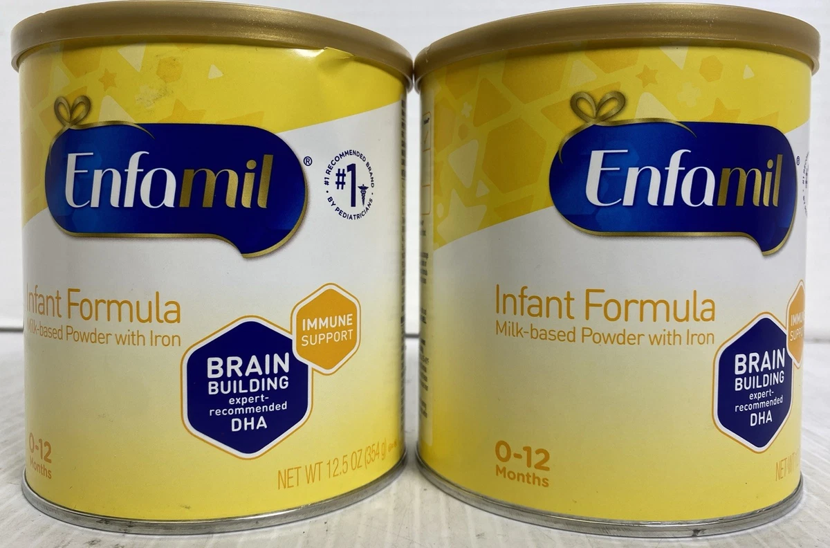 Enfamil Cow's Milk 7.1-14oz. Weight Per Container Baby Feeding
