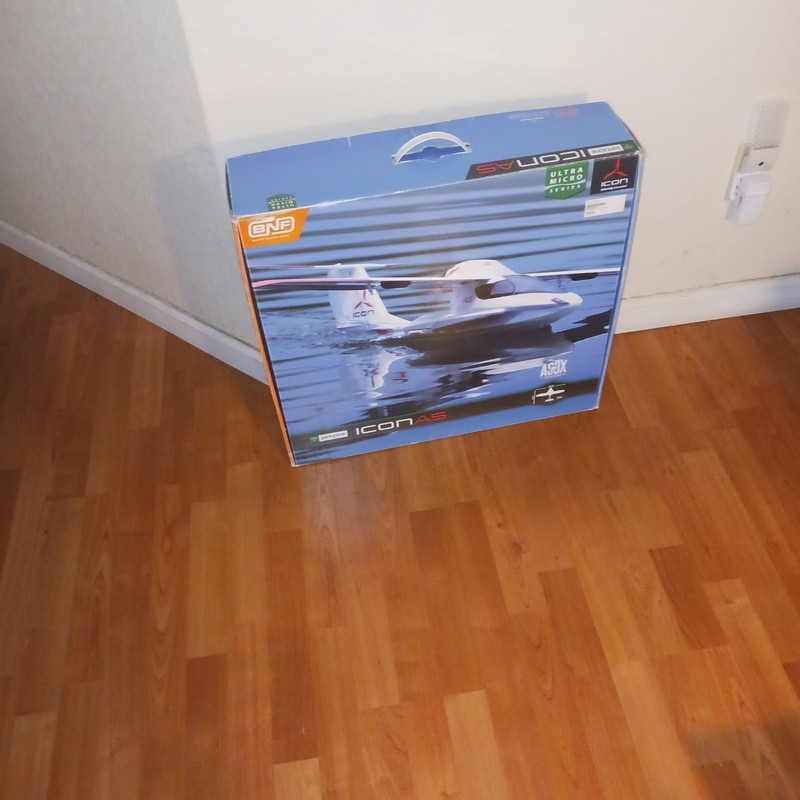 Rare Ultra Micro Ikon A5 BNF By PARKZONE Eflite