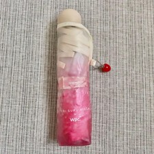 Tabi Suru Kissa Cream Soda Folding Umbrella Pink Wpc Cute Japan