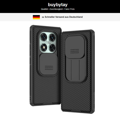 Handyhülle mit Slide Camera für Xiaomi Redmi Note 14 Pro 5G, Schwarz