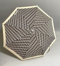 Christian Dior Trotter Folding Umbrella Fashion Accessory Rare Authentic