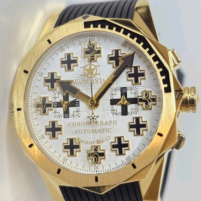 Watchstar Military DNA Dornier Do 17 Automatic Chronograph Watch