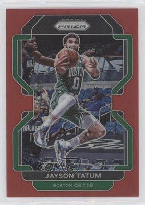 2021-22 Panini Prizm Red Prizm 217/299 Jayson Tatum #13 uk2