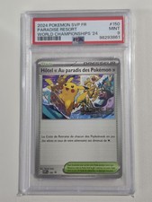 2024 PARADISE RESORT SVP 150 FRENCH POKEMON BLACK STAR PROMO PSA 9
