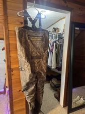 LaCrosse Alpha Swampfox Drop Top (600 Gram) Realtree MAX-5 Chest Waders SIZE 10