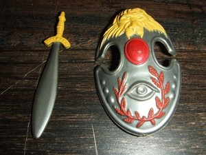 Dungeons and Dragons Young Male Titan SHIELD & sword accessory weapon