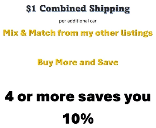Hot Wheels 1990 to 2023 Combined Shipping $1 each additional car 4+ 10% off each