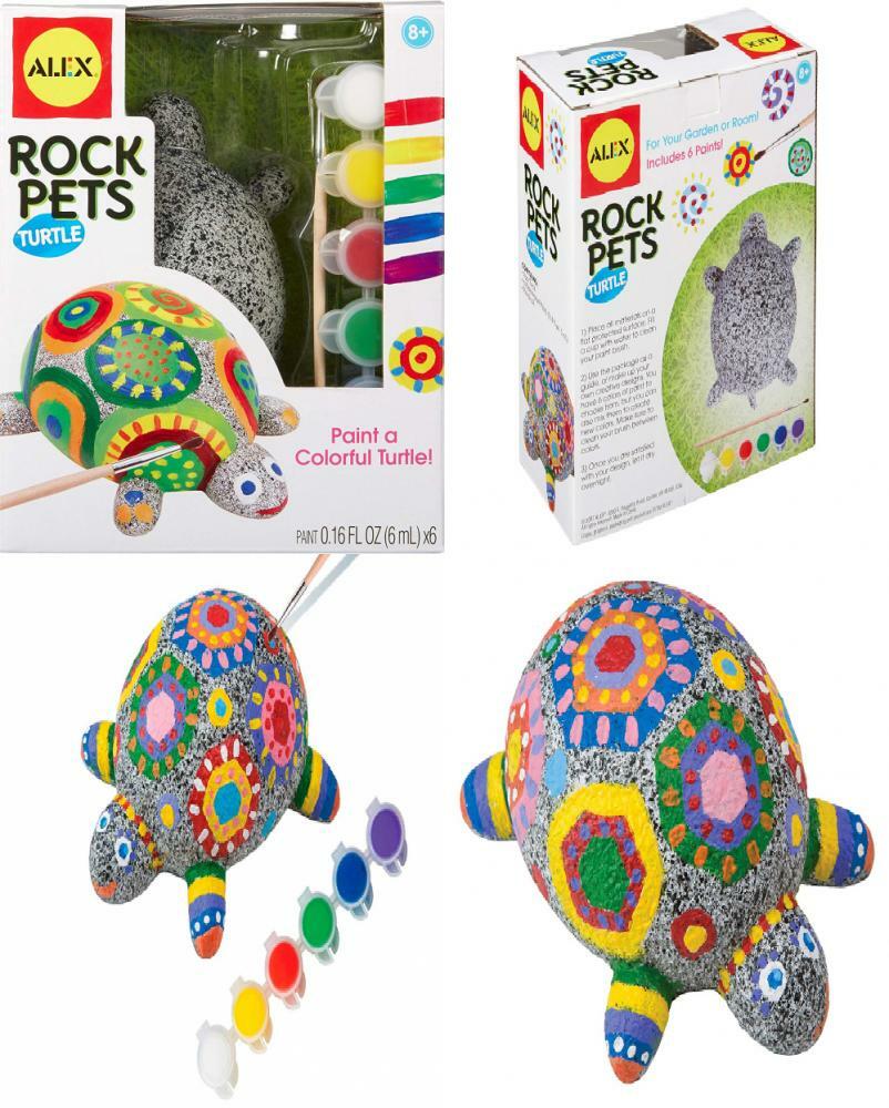alex toys craft rock pets turtle