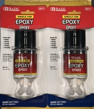 2 Tube Epoxy Adhesive Glue High Strength Quick Setting Wood Metal Glass Stone