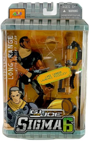 G.I. Joe Sigma 6 - Long Range Figure – MISB