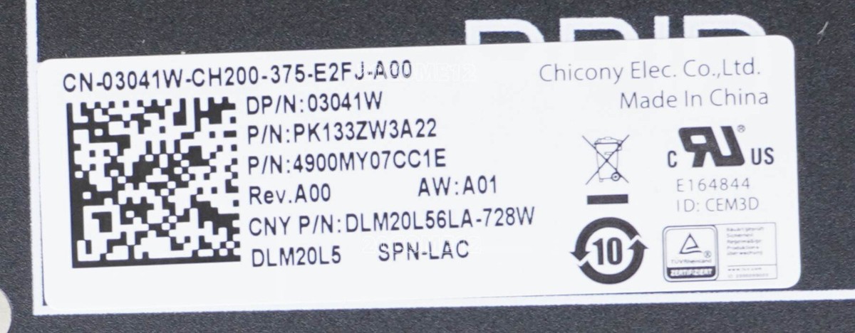 For DELL Vostro 3420 3425 3430 3435 keyboard no Backlit