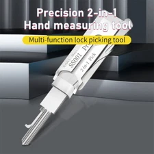 2 In 1 SS001 Lock Key Precision Hook and Pick Kit Maintenance Repair Tool