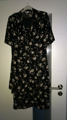 Fabiani Etui Kleid Sommerkleid, festlich Zweiteiler schwarz Gr. 38, neu 