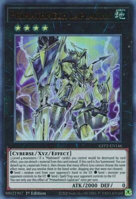 PRIMATHMECH LAPLACIAN GFP2-EN146 1ST ED YUGIOH GHOSTS 2 (ULTRA, NM)