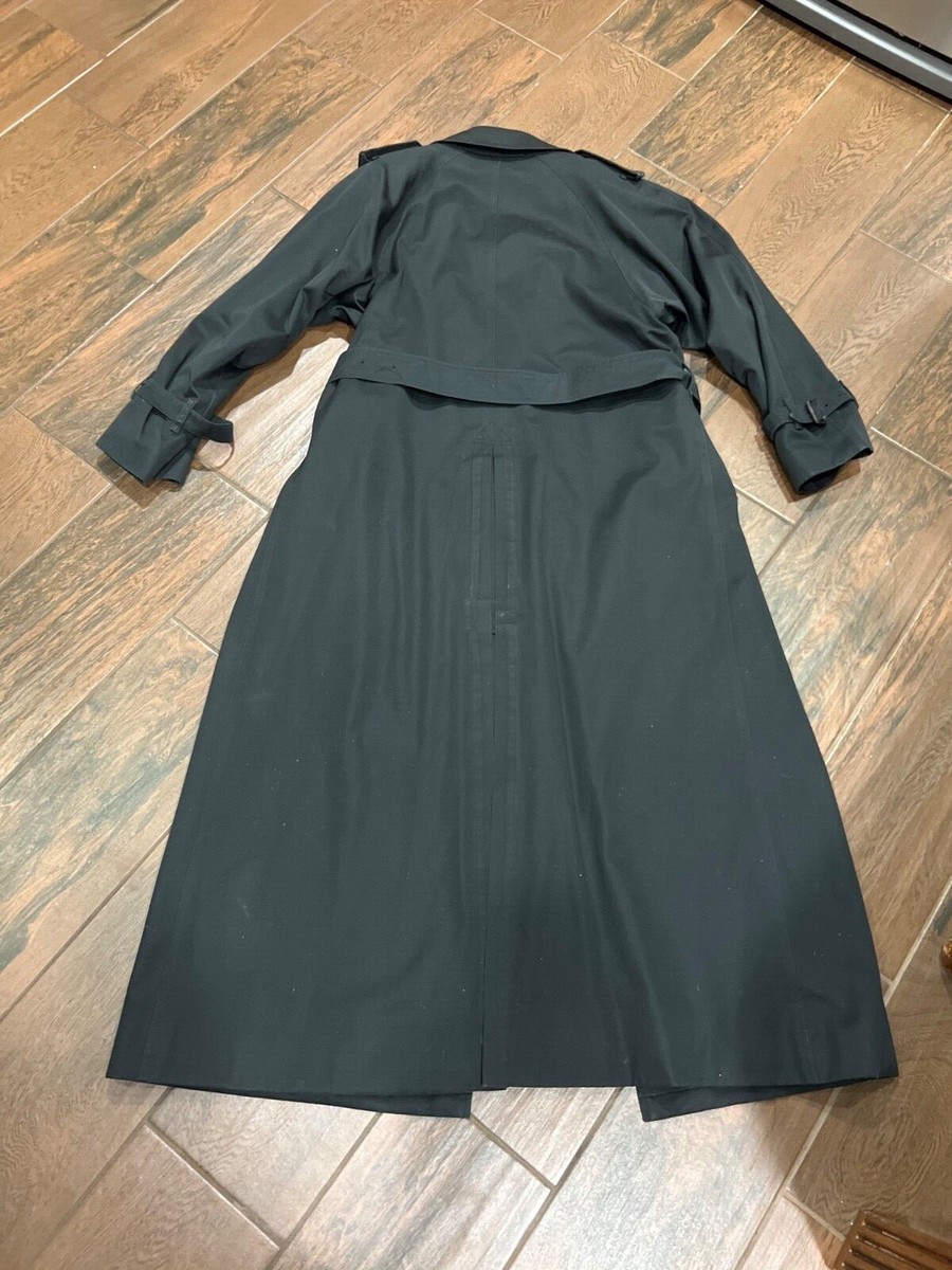 TN Burberrys \"黒後染め\" ブラック vintage Burberry Vintage Logo Print Cotton Gabardine Sneakers 'Black