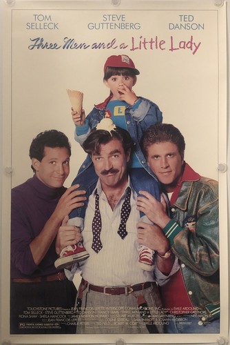 THREE MEN AND A LITTLE LADY Original One Sheet DS/Rolled Movie Poster - 1990 