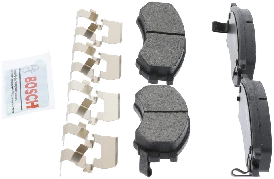 Керамические передние тормозные колодки для 1997-2002 Saturn SL2 Bosch QuietCast 1998 1999 2000 - Изображение 3 из 4