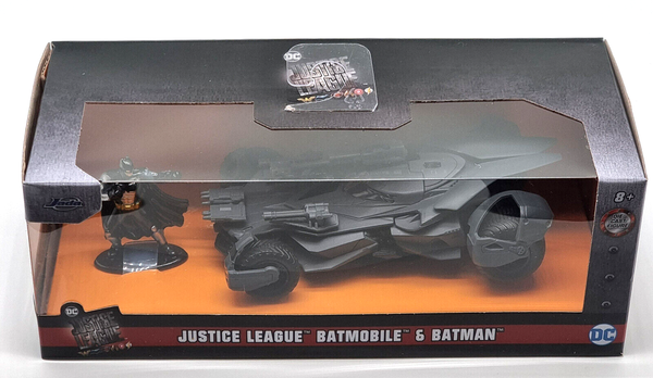 Jada Batman Cars 1:32 Themenverpackung Auto Justice League Batmobile & Batman-image