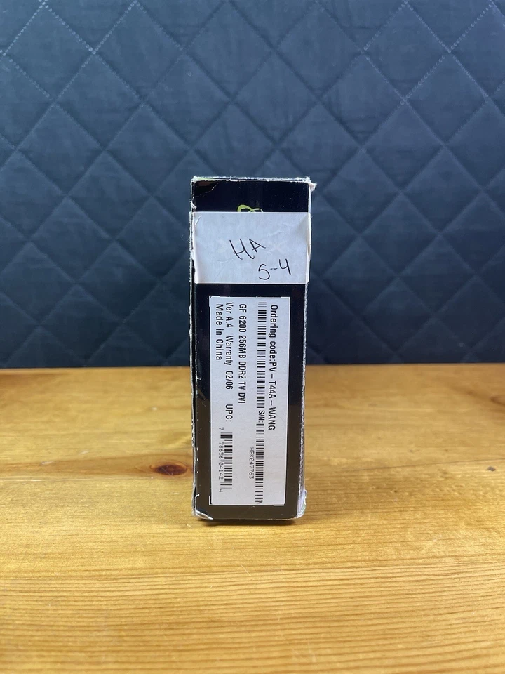 XFX NVIDIA Geforce 6200 256MB GDDR2 AGP 8X Video Card PV-T44A-WANG VF.7 low prof - Image 4 of 4