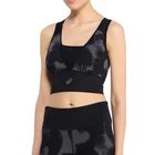 NEW Asics Sports Bra Vest Tank Top Ladies Womens Running Gym Fitness - Black