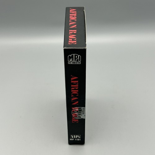 African Rage VHS 1985 Anthony Quinn RARE Good Condition Ships Quickly - Picture 4 of 7