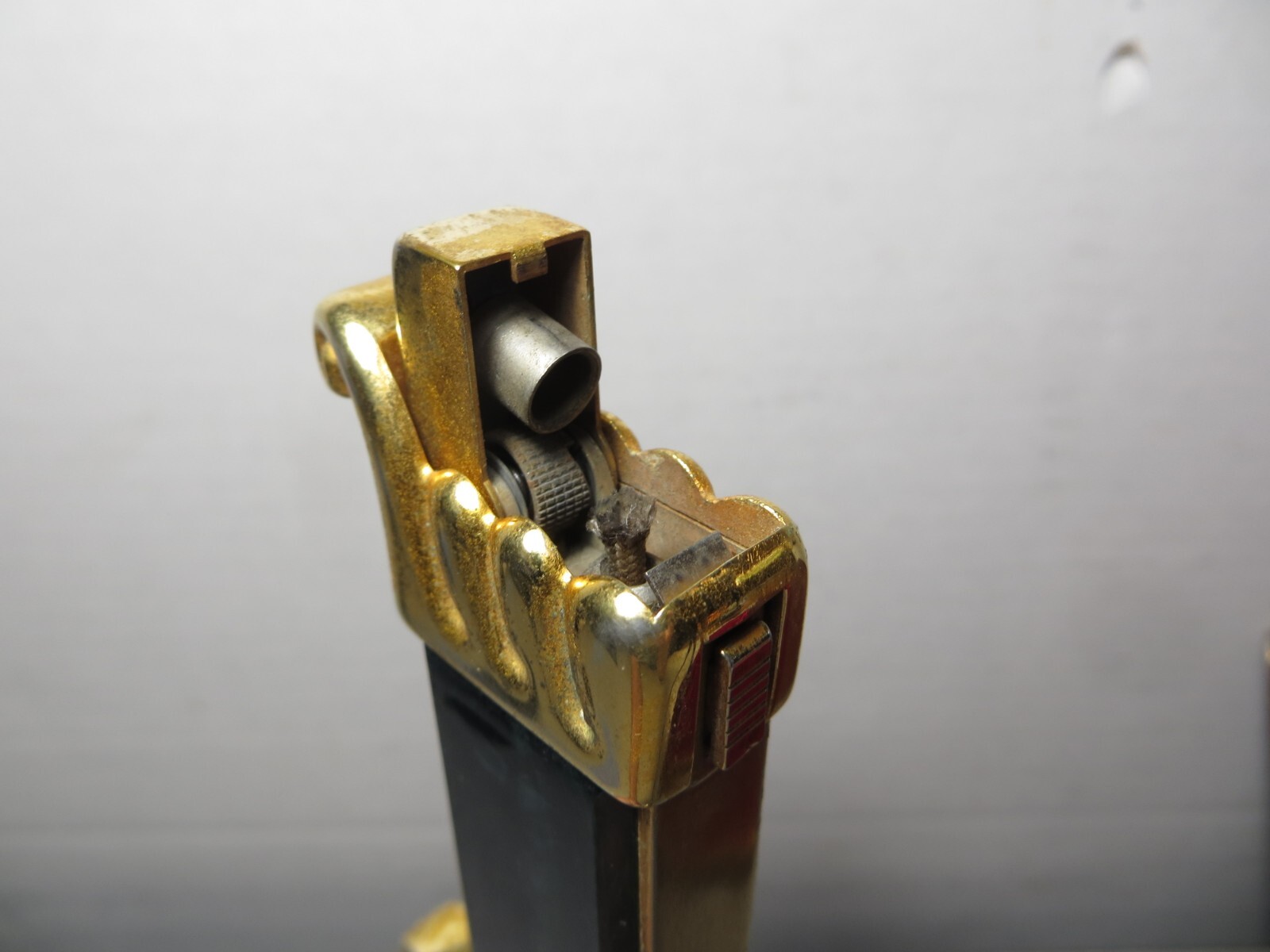 ASCOT Dagger Lighter - ASR American Safety Razor - WORKING - with Box