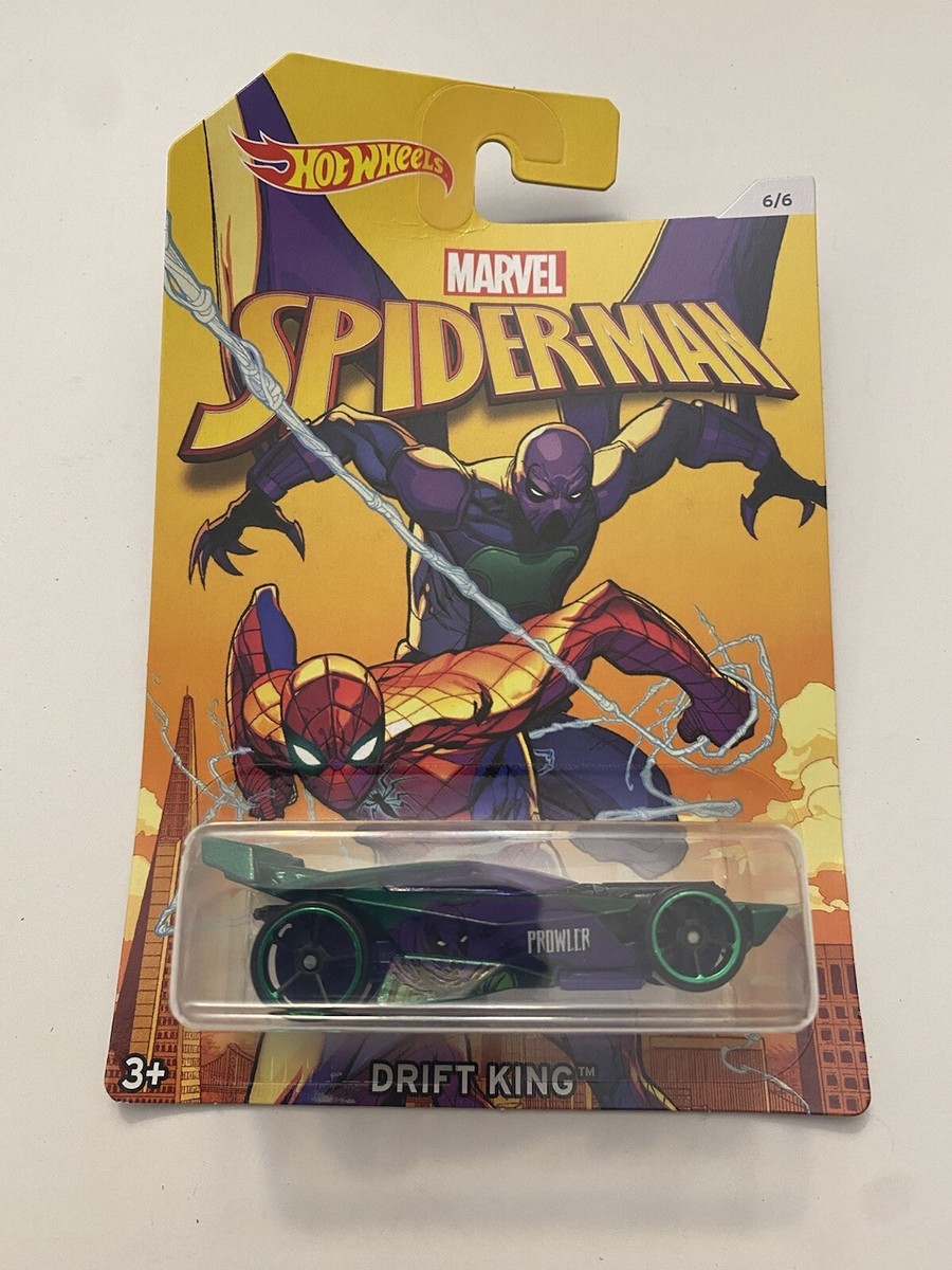 NEW IN BOX - Hot Wheels 2016 Marvel Spiderman COMPLETE SET