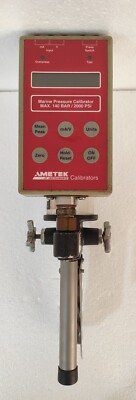 #ad #ad AMETEK JOFRA MPC 140 DIGITAL PRESSURE CALIBRATOR 140 BAR GAUGE 3000 PSI PUMP $699.00