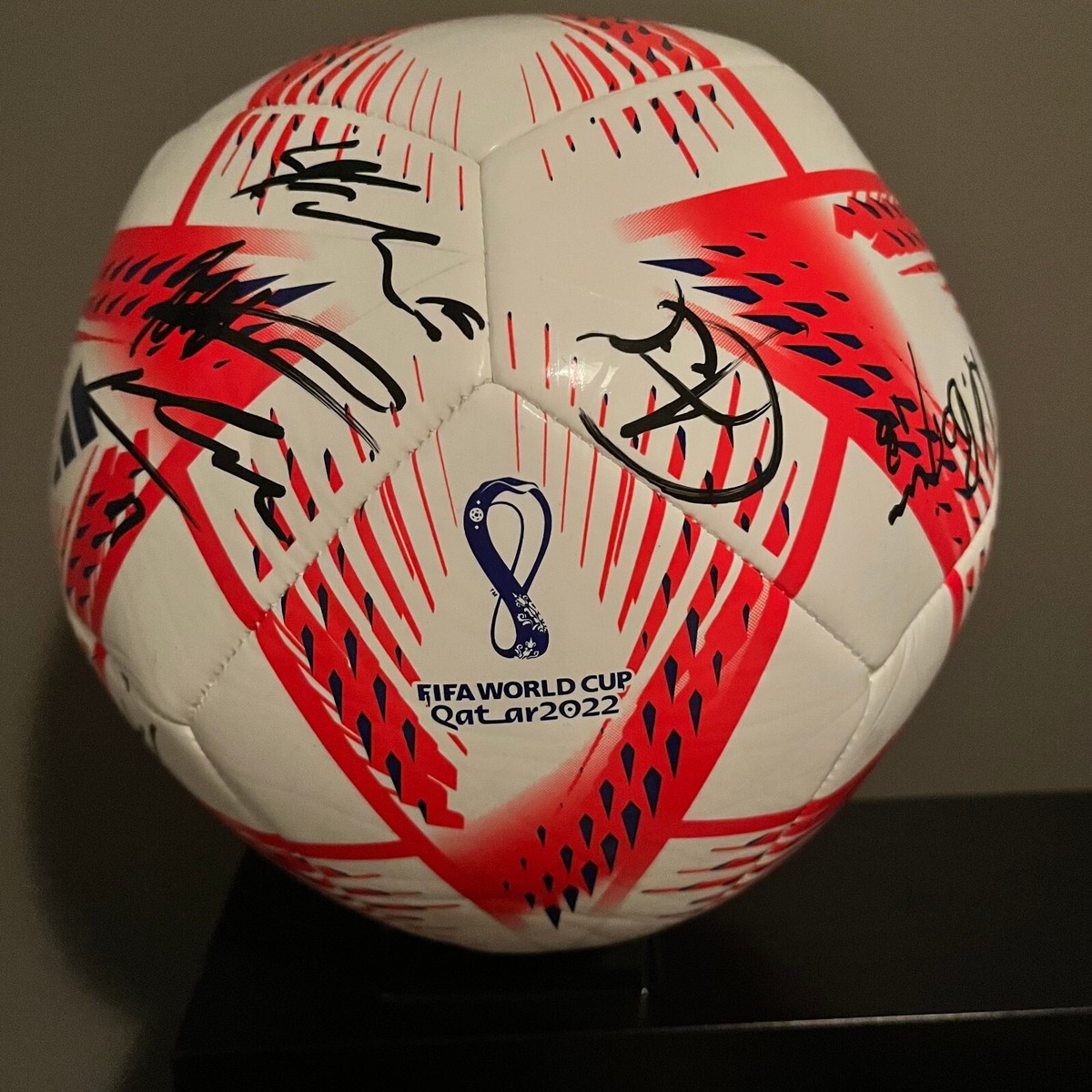 TEAM CANADA Signed Autographed 2022 World Cup Soccer Ball (Davies