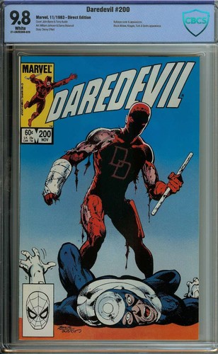 DAREDEVIL #200 CBCS 9.8 WHITE PAGES // MARVEL COMICS 1983