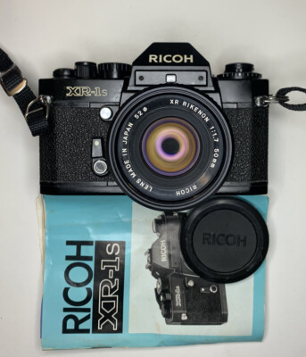 Lens Ricoh Xr1s 美品 完動品 Pentax MX RICOH XR RIKENON50mmf2 Ricoh
