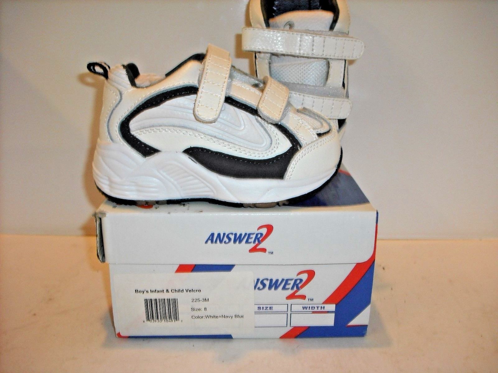 White-blue 225-3m Last 2 Sizes 8 & 9
