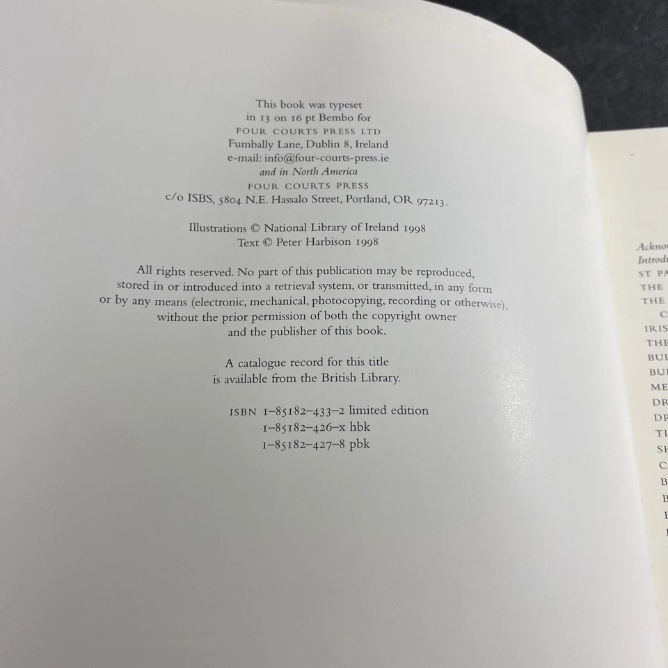 Irish History: Beranger’s Antique Buildings of Ireland 1998 1st Edition / MRG - Image 3 of 4