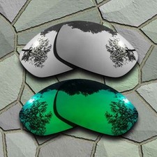 Silver Jade Green Lenses Replacement For-Arnette Stance AN4020 Polarized